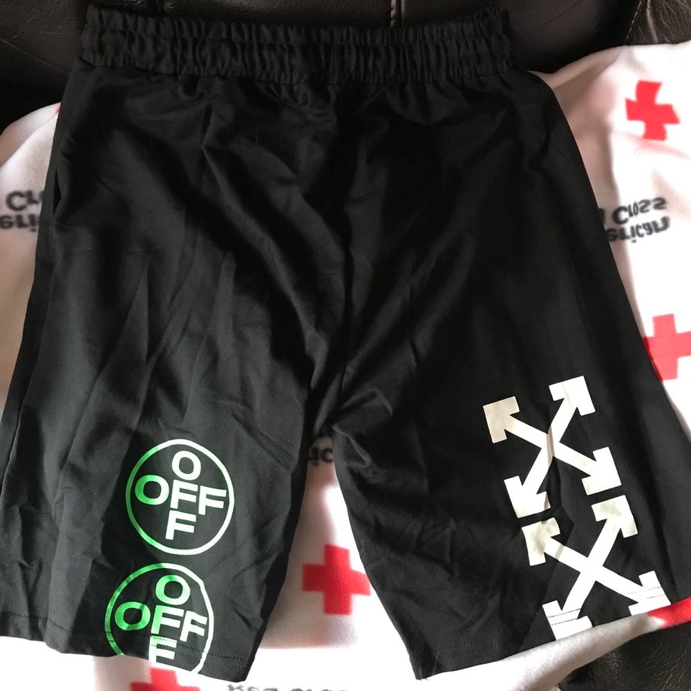 (SOLD) Off White Shorts Men Black